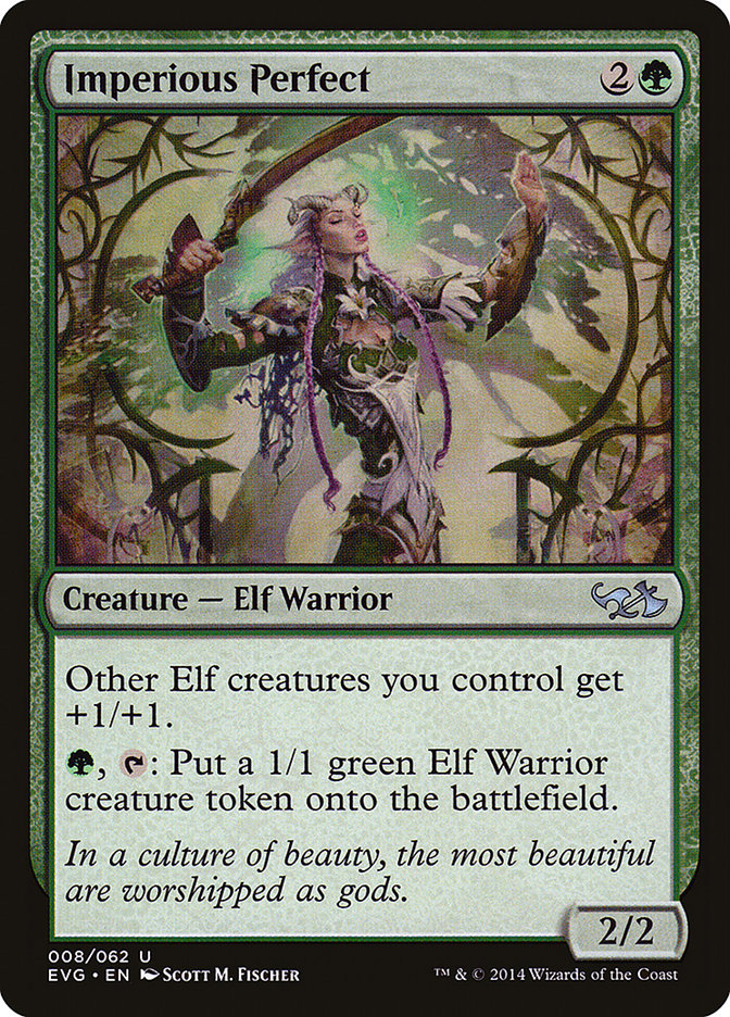 Imperious Perfect (Elves vs. Goblins) [Duel Decks Anthology] | Gate City Games LLC