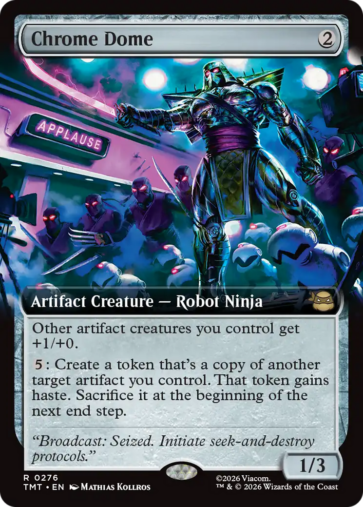 Chrome Dome (Extended Art) [Teenage Mutant Ninja Turtles] | Gate City Games LLC
