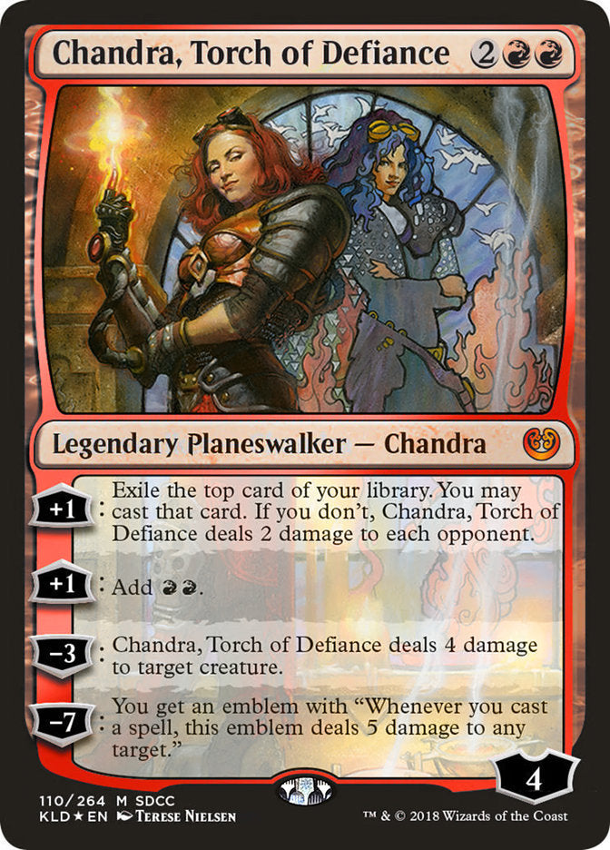 Chandra, Torch of Defiance [San Diego Comic-Con 2018] | Gate City Games LLC