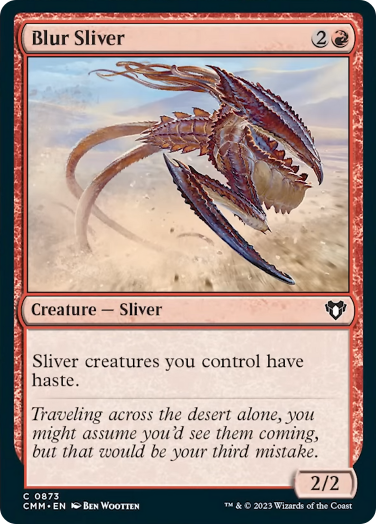 Blur Sliver [Commander Masters] | Gate City Games LLC