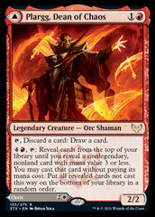 Plargg, Dean of Chaos // Augusta, Dean of Order [Strixhaven: School of Mages] | Gate City Games LLC