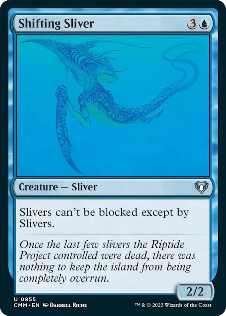 Shifting Sliver [Commander Masters] | Gate City Games LLC