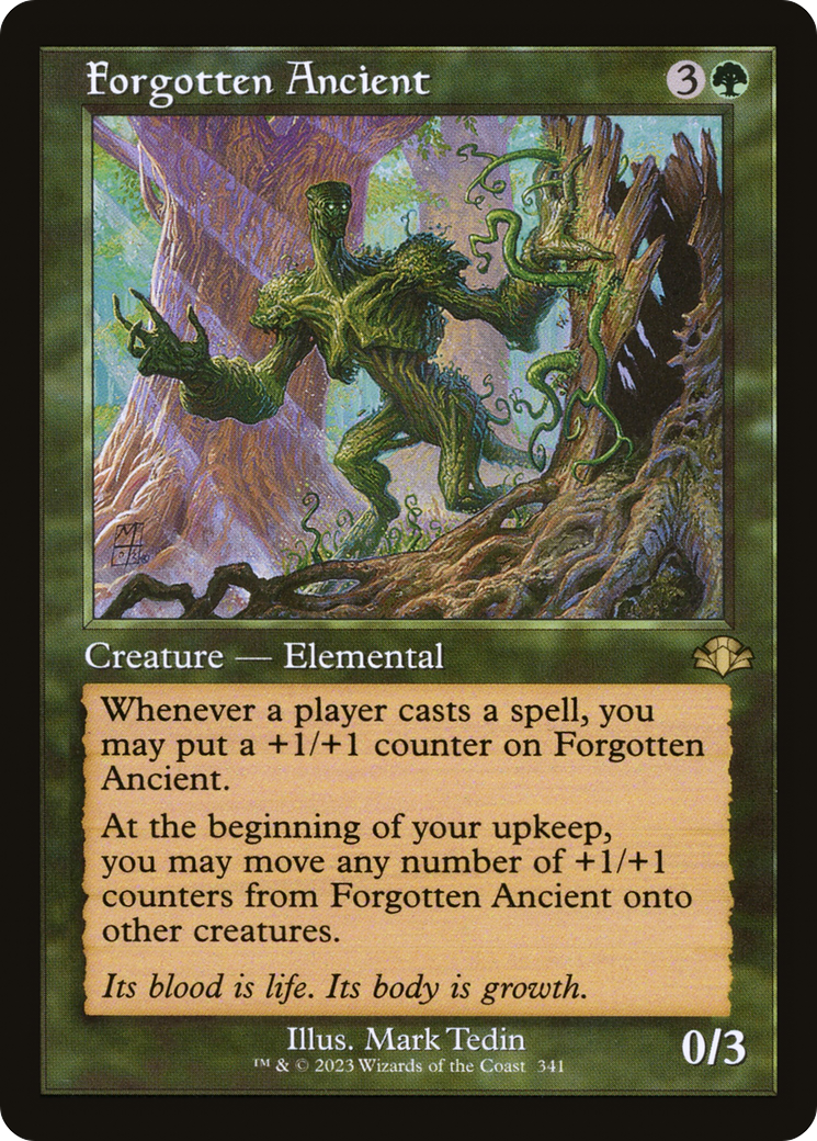Forgotten Ancient (Retro) [Dominaria Remastered] | Gate City Games LLC