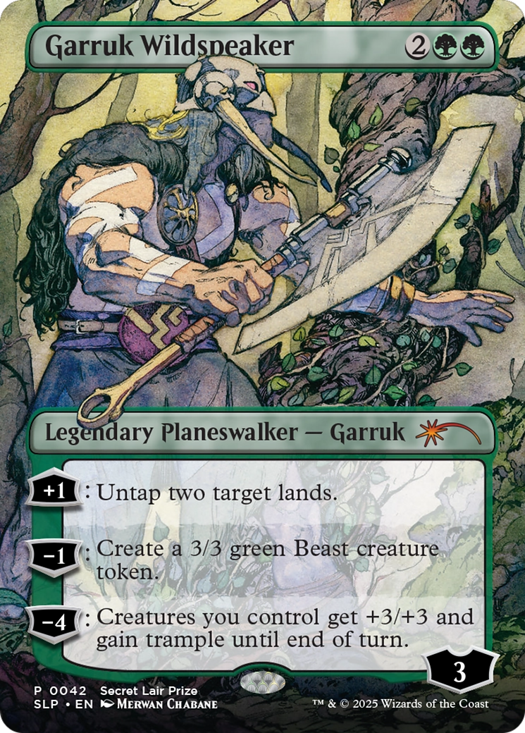Garruk Wildspeaker [Secret Lair Showdown] | Gate City Games LLC