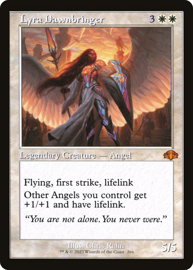 Lyra Dawnbringer (Retro) [Dominaria Remastered] | Gate City Games LLC