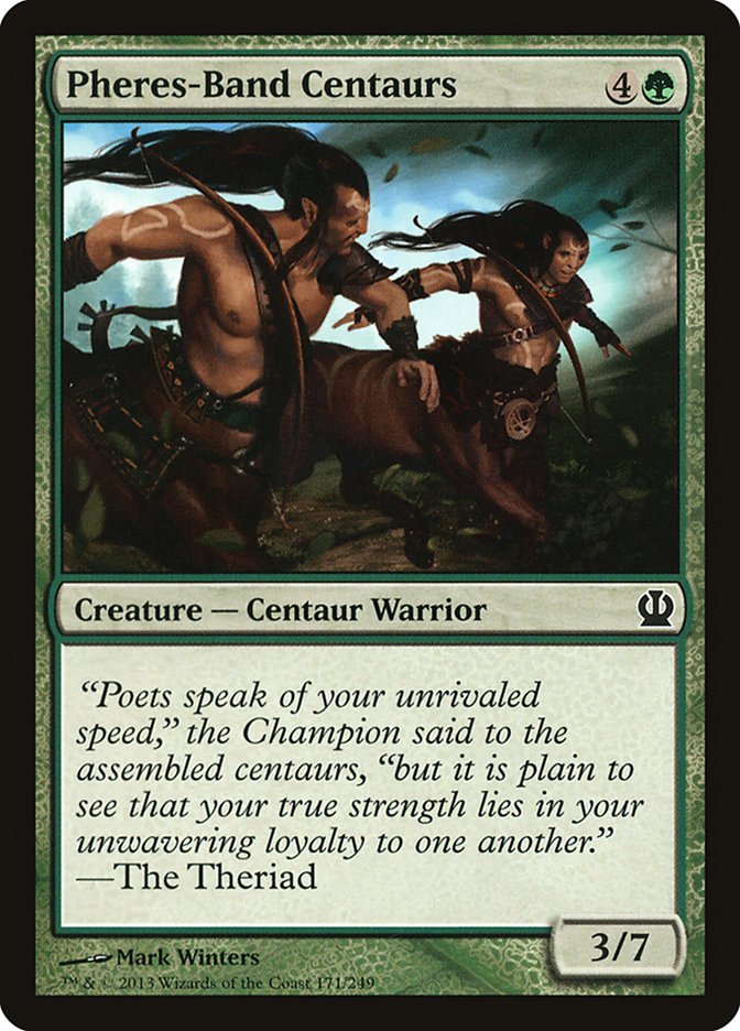 Pheres-Band Centaurs [Theros] | Gate City Games LLC