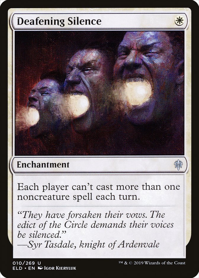 Deafening Silence [Throne of Eldraine] | Gate City Games LLC