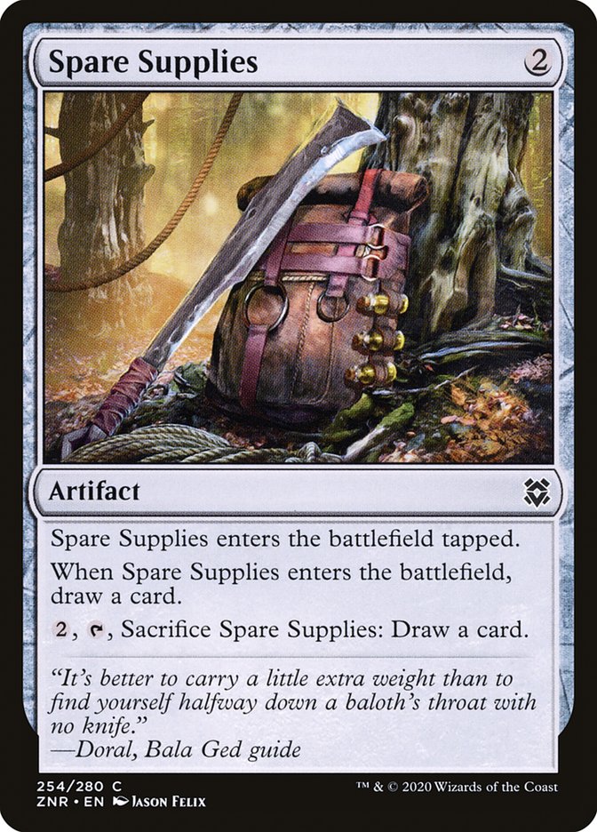 Spare Supplies [Zendikar Rising] | Gate City Games LLC