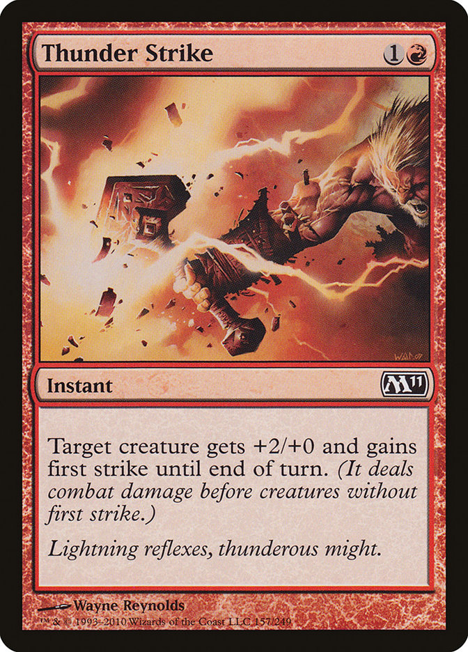 Thunder Strike [Magic 2011] | Gate City Games LLC