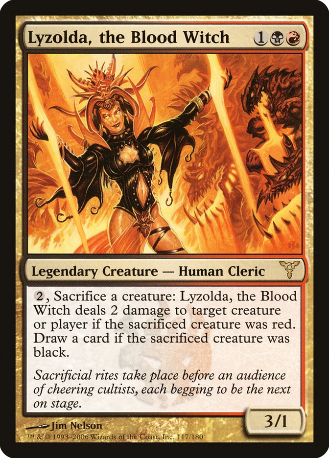 Lyzolda, the Blood Witch [Dissension] | Gate City Games LLC