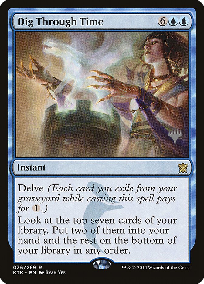 Dig Through Time (Promo Pack) [Khans of Tarkir Promos] | Gate City Games LLC