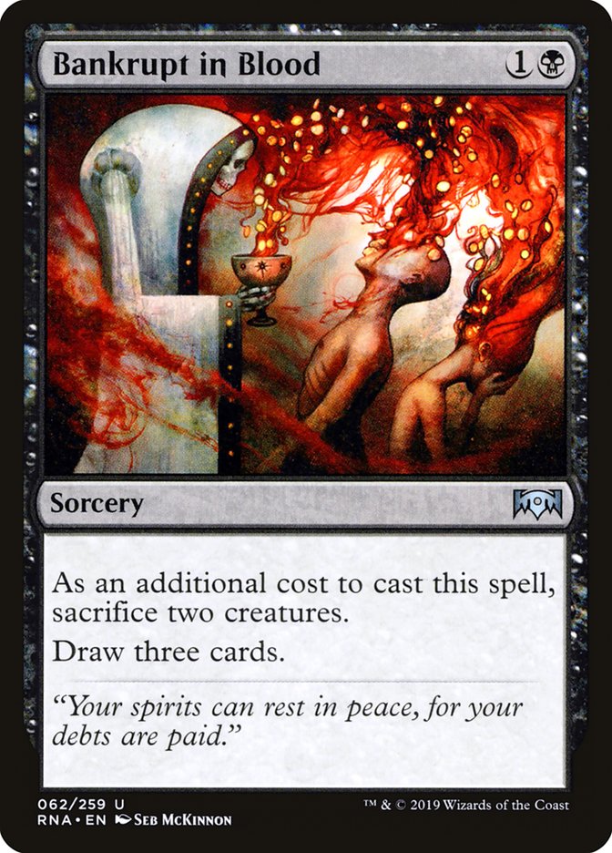 Bankrupt in Blood [Ravnica Allegiance] | Gate City Games LLC