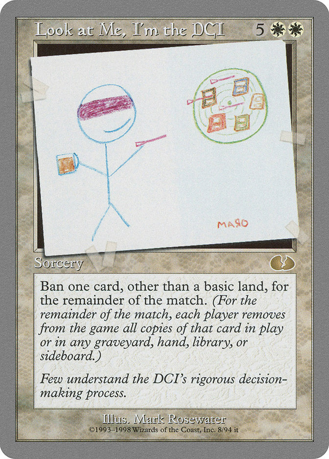 Look at Me, I'm the DCI [Unglued] | Gate City Games LLC
