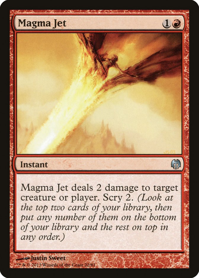 Magma Jet [Duel Decks: Heroes vs. Monsters] | Gate City Games LLC