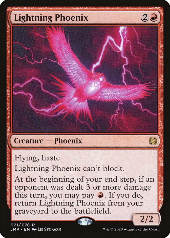 Lightning Phoenix [Jumpstart] | Gate City Games LLC