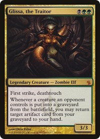 Glissa, the Traitor (Mirrodin Besieged) [Oversize Cards] | Gate City Games LLC