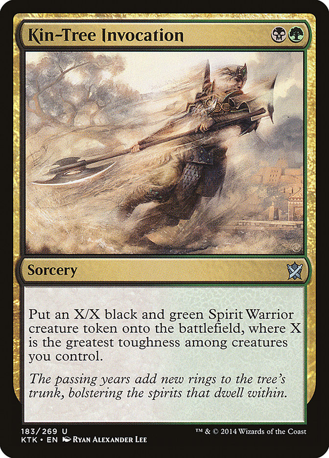 Kin-Tree Invocation [Khans of Tarkir] | Gate City Games LLC