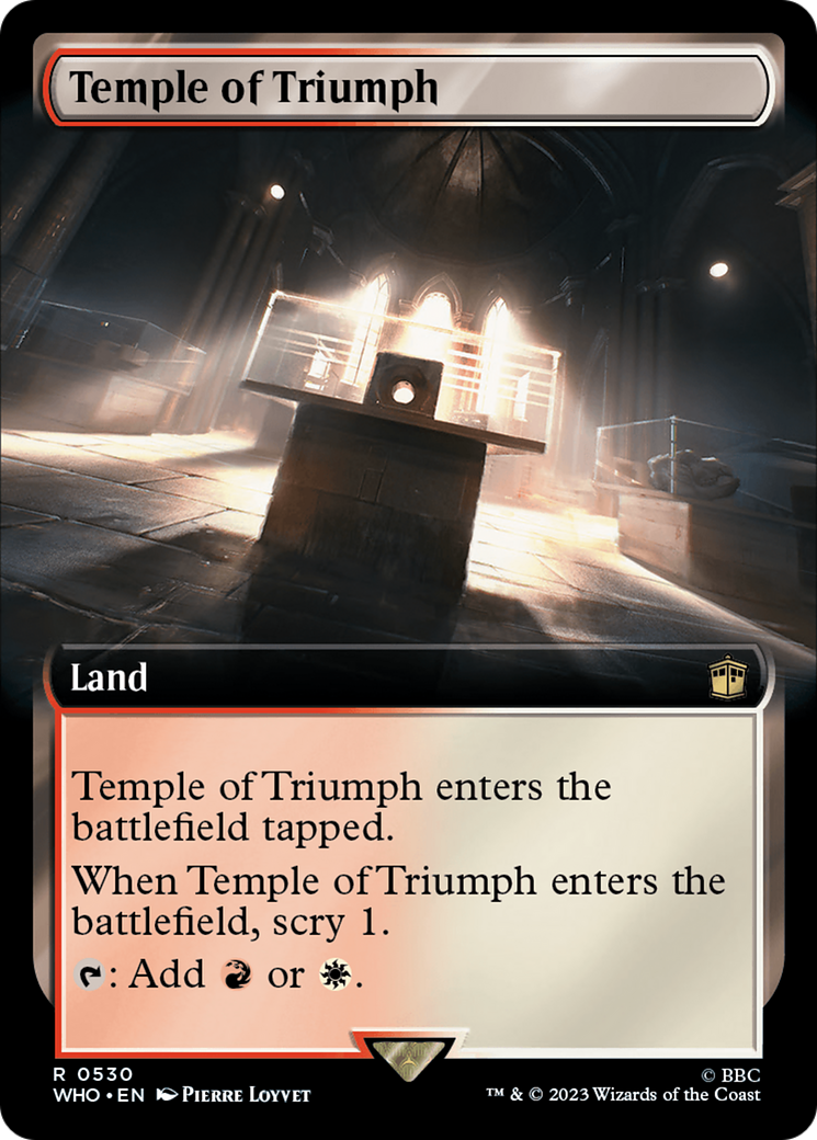 Temple of Triumph (Extended Art) [Doctor Who] | Gate City Games LLC