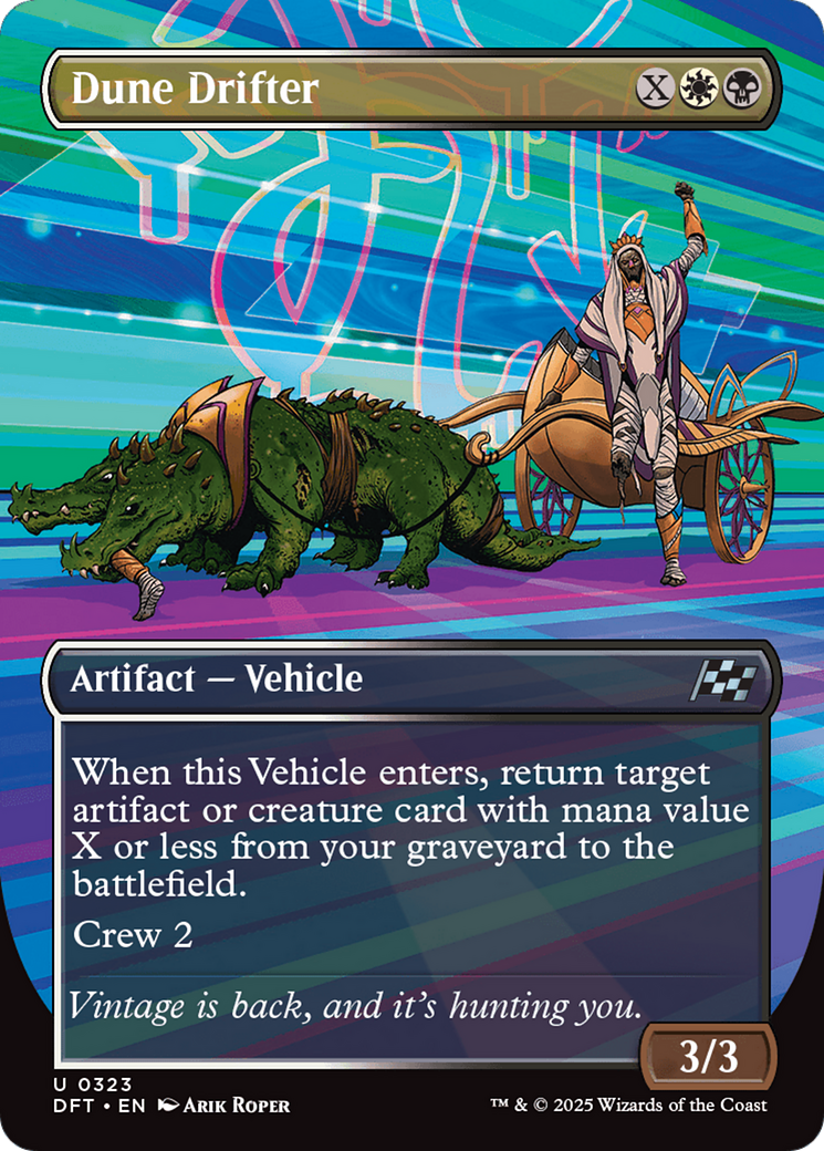 Dune Drifter (Borderless) [Aetherdrift] | Gate City Games LLC