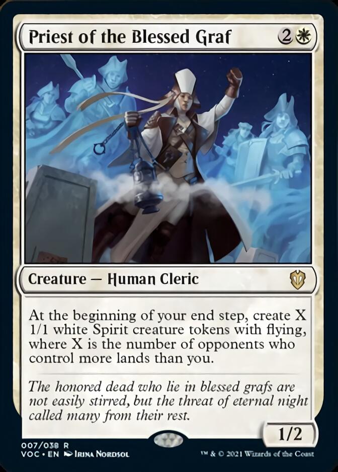 Priest of the Blessed Graf [Innistrad: Crimson Vow Commander] | Gate City Games LLC