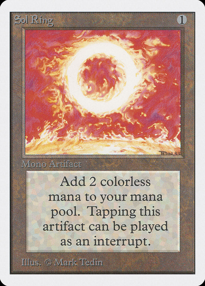Sol Ring [Unlimited Edition] | Gate City Games LLC