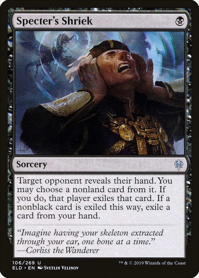 Specter's Shriek [Throne of Eldraine] | Gate City Games LLC