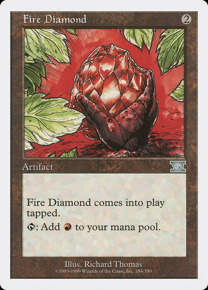Fire Diamond [Classic Sixth Edition] | Gate City Games LLC