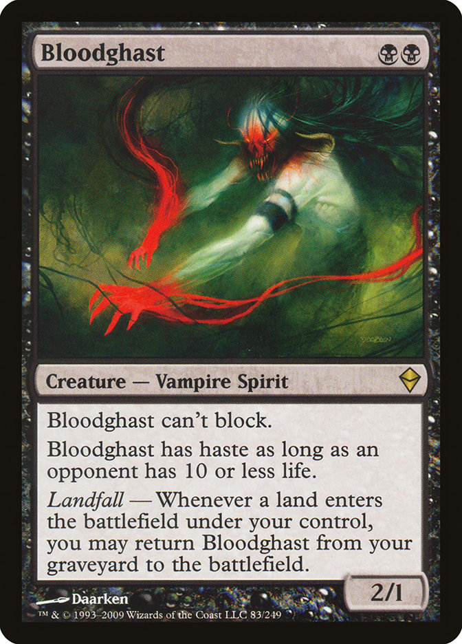 Bloodghast [Zendikar] | Gate City Games LLC