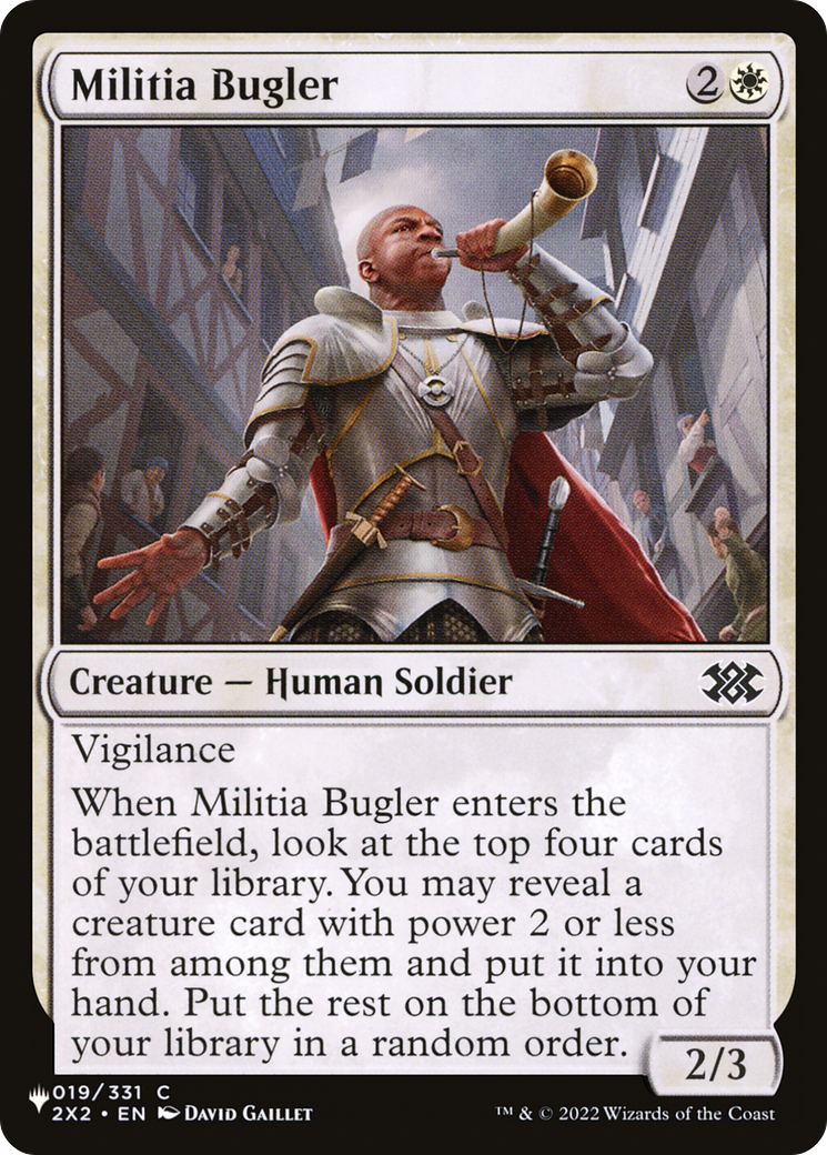 Militia Bugler [The List] | Gate City Games LLC