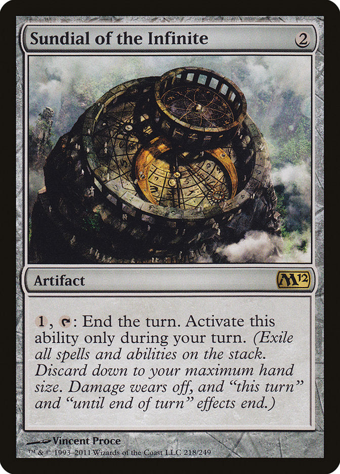 Sundial of the Infinite [Magic 2012] | Gate City Games LLC