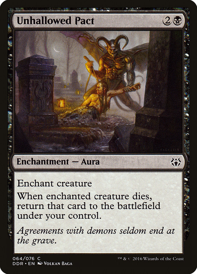 Unhallowed Pact [Duel Decks: Nissa vs. Ob Nixilis] | Gate City Games LLC