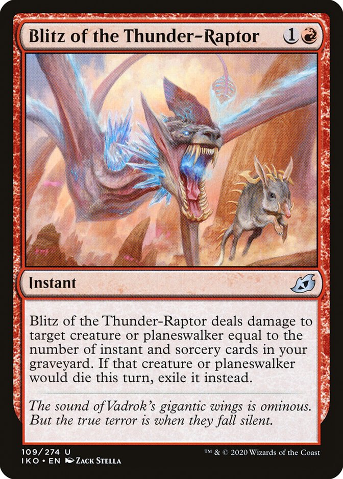 Blitz of the Thunder-Raptor [Ikoria: Lair of Behemoths] | Gate City Games LLC