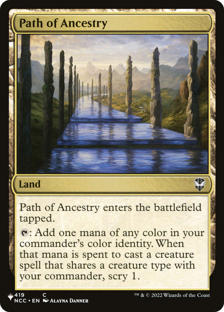 Path of Ancestry (NCC) [The List] | Gate City Games LLC