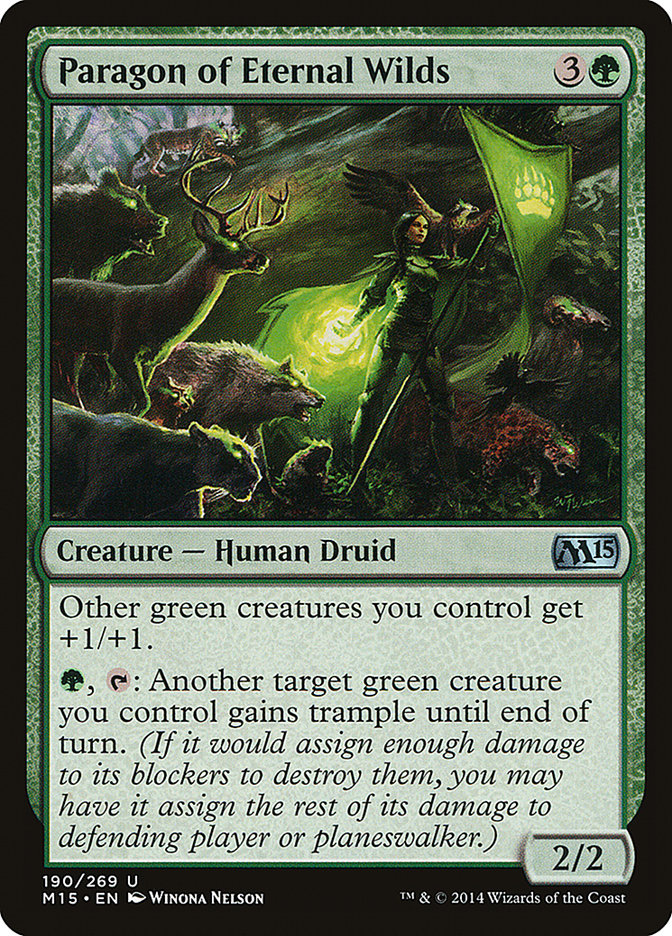 Paragon of Eternal Wilds [Magic 2015] | Gate City Games LLC