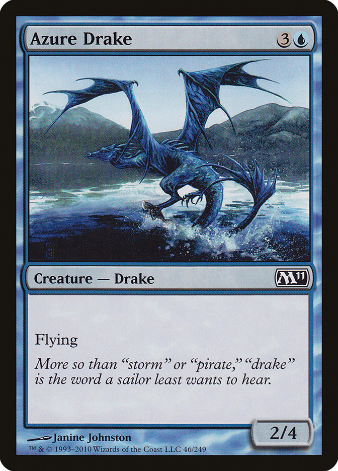 Azure Drake [Magic 2011] | Gate City Games LLC