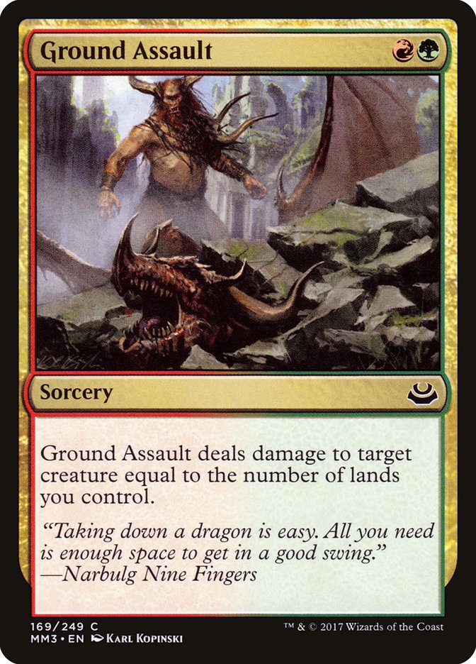 Ground Assault [Modern Masters 2017] | Gate City Games LLC
