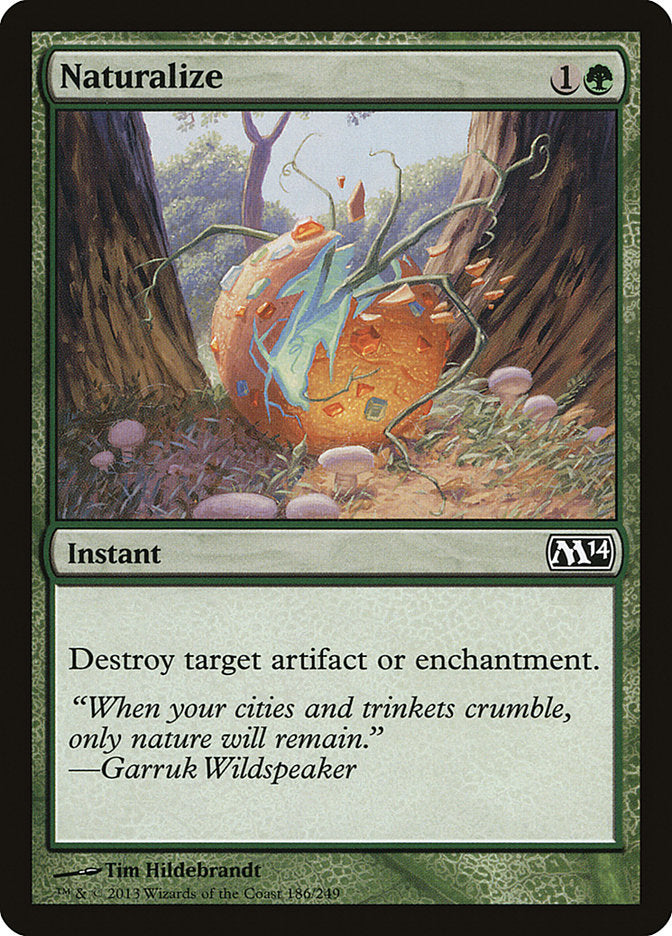 Naturalize [Magic 2014] | Gate City Games LLC