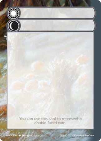 Helper Card (6/9) [Innistrad: Midnight Hunt Tokens] | Gate City Games LLC