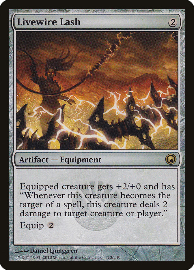 Livewire Lash [Scars of Mirrodin] | Gate City Games LLC