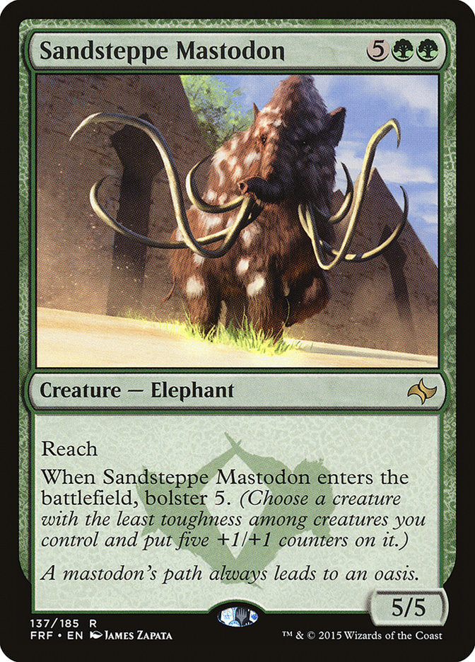 Sandsteppe Mastodon [Fate Reforged] | Gate City Games LLC