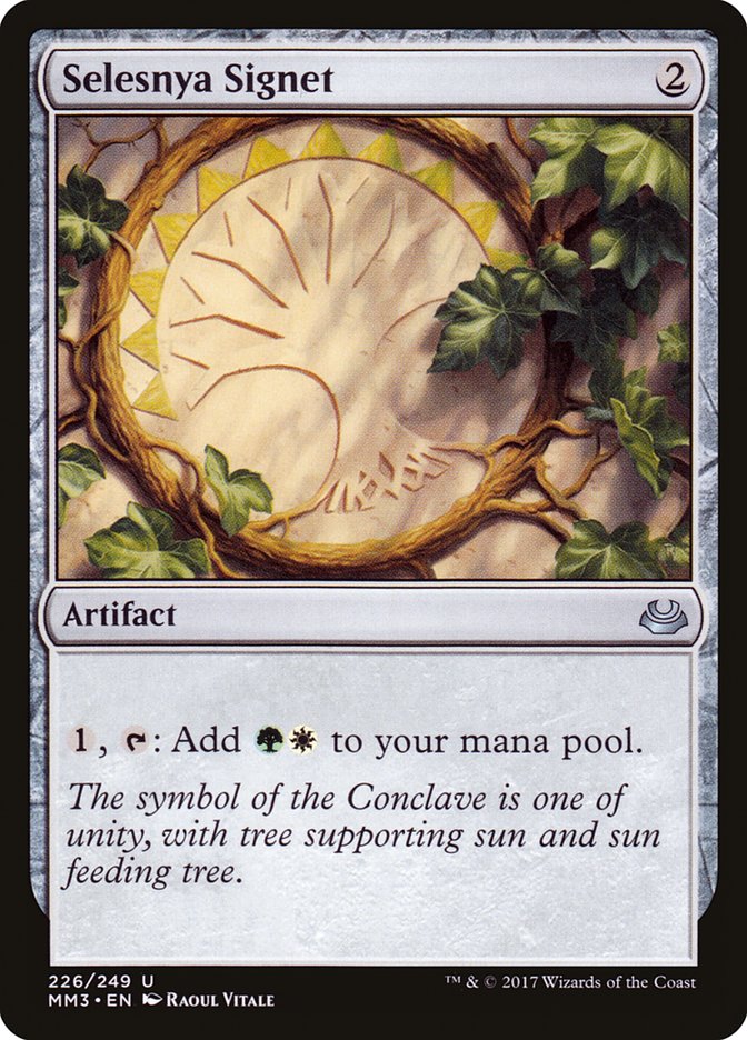 Selesnya Signet [Modern Masters 2017] | Gate City Games LLC