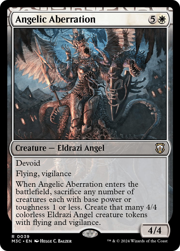 Angelic Aberration (Ripple Foil) [Modern Horizons 3 Commander] | Gate City Games LLC