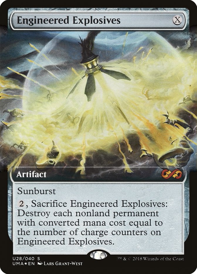 Engineered Explosives (Topper) [Ultimate Masters Box Topper] | Gate City Games LLC