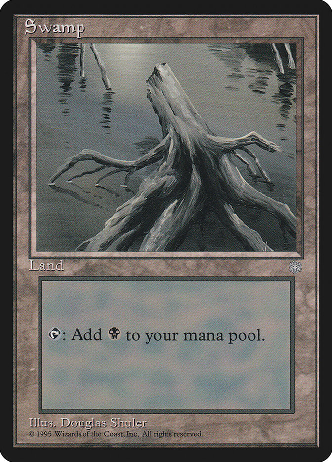 Swamp (Stump) [Ice Age] | Gate City Games LLC