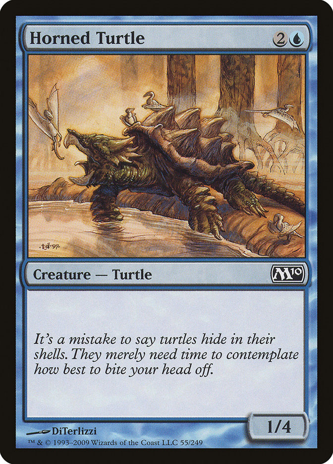 Horned Turtle [Magic 2010] | Gate City Games LLC