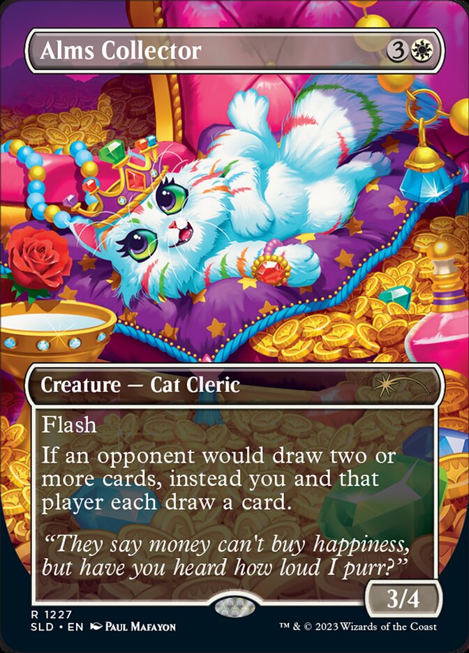 Alms Collector (Borderless) [Secret Lair Drop Series] | Gate City Games LLC