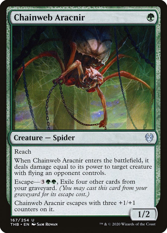 Chainweb Aracnir [Theros Beyond Death] | Gate City Games LLC