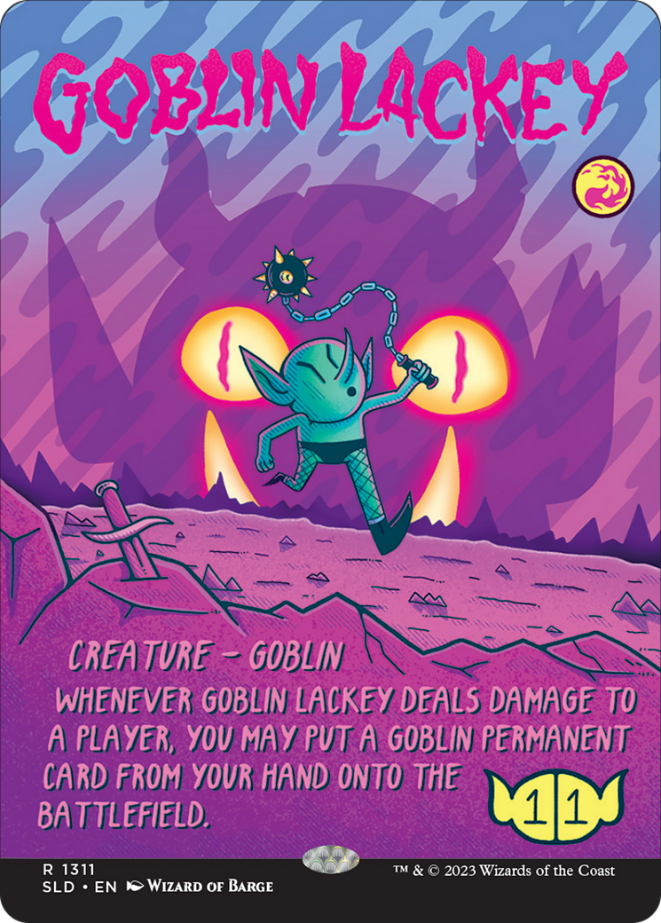 Goblin Lackey (1311) (Rainbow Foil) [Secret Lair Drop Series] | Gate City Games LLC