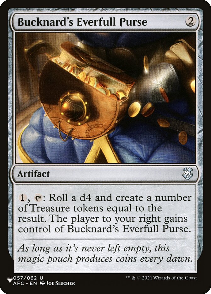 Bucknard's Everfull Purse [The List] | Gate City Games LLC