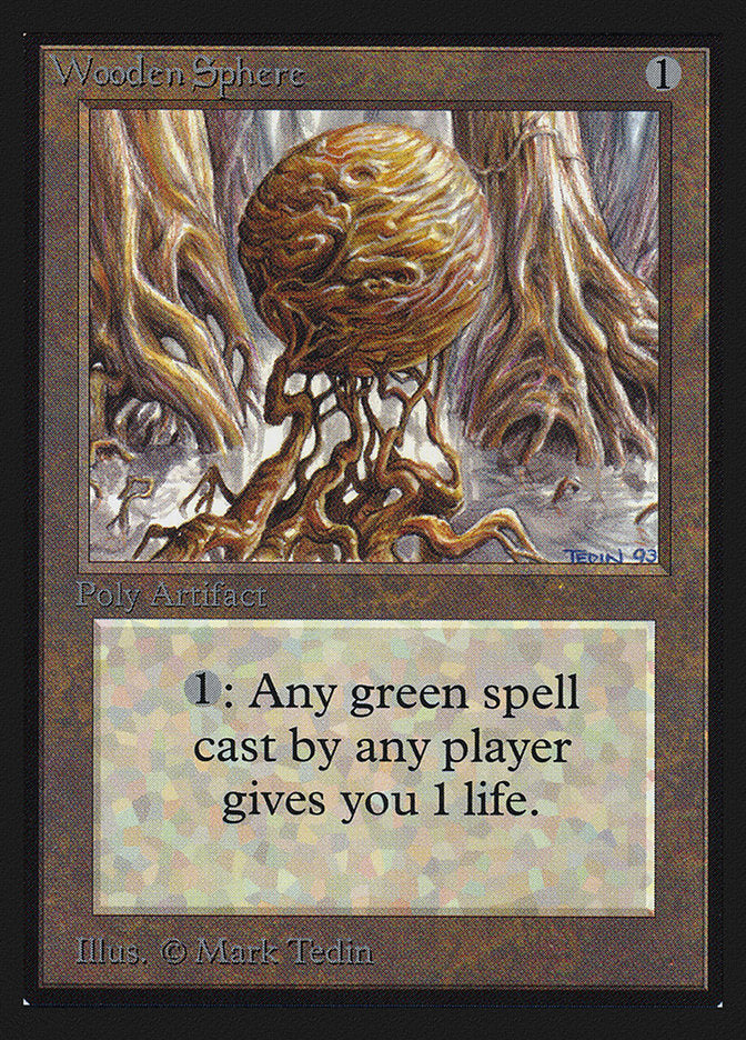 Wooden Sphere [International Collectors' Edition] | Gate City Games LLC